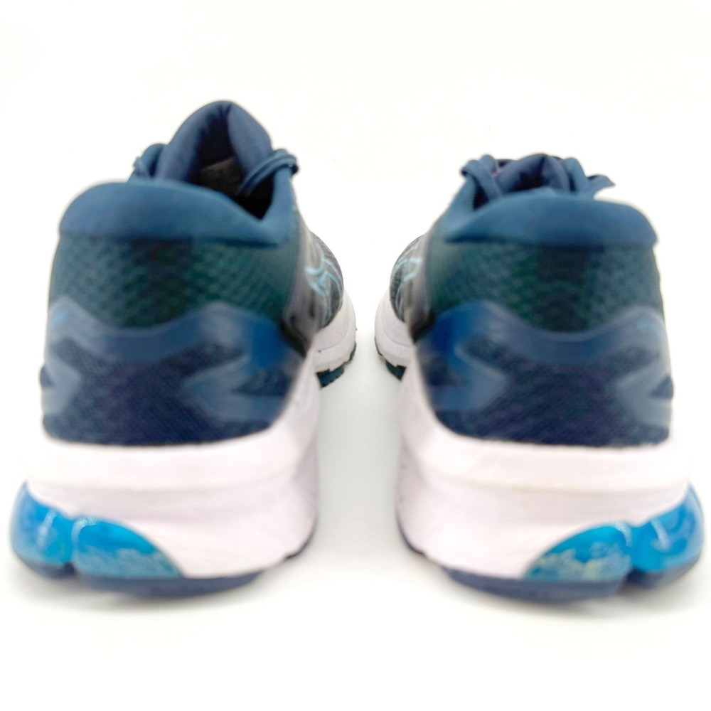 ASICS GT-1000 10 Running Shoes Womens 8 Grey Blue Pink Stability Gym Comfort - Picture 9 of 10